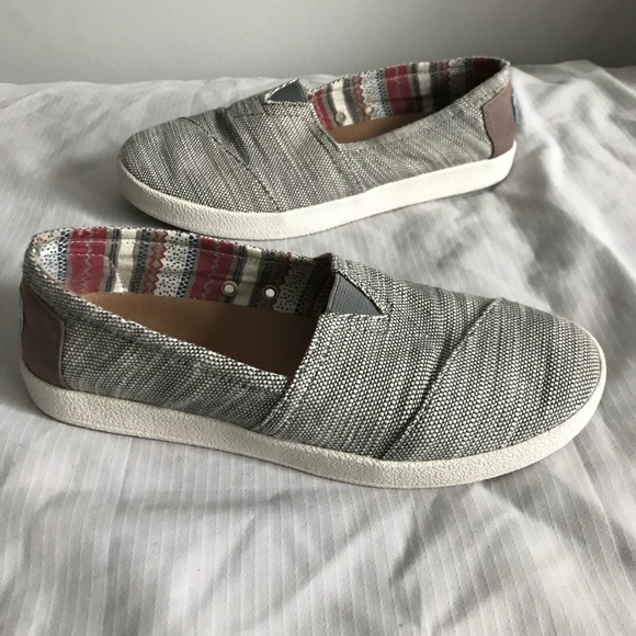 cotton slip on shoes